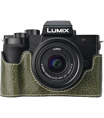 Amazon.co.jp: パナソニック 一眼カメラケース LUMIX GX8専用本革